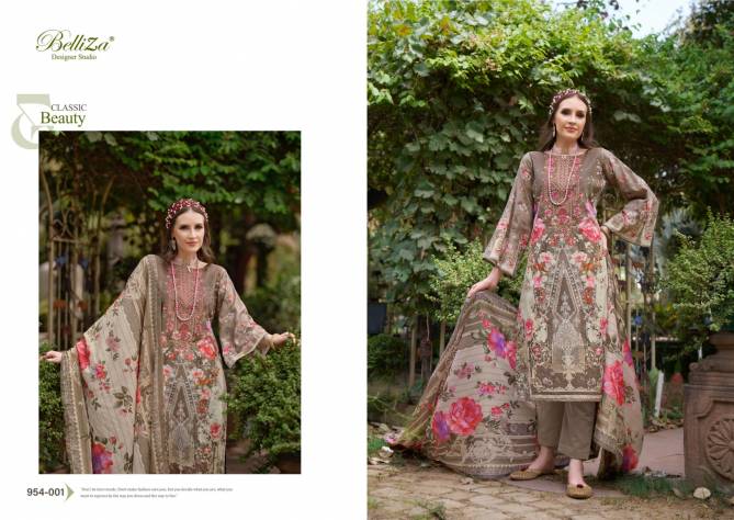 Naira Vol 69 By Belliza Printed Cotton Dress Material Wholesale Clothing Distributors In India
